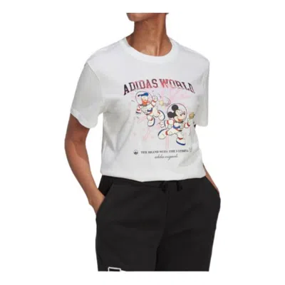Adidas Originals (wmns) Adidas X Disney Graphic T-shirt 'white'