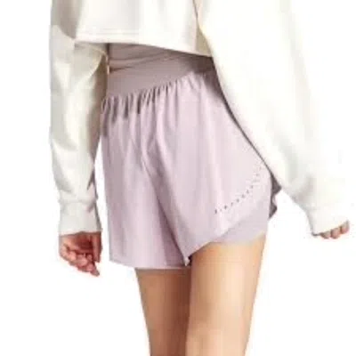 Adidas Originals (wmns) Adidas Designed For Training Heat.rdy Hiit 2-in-1 Shorts Asia Sizing 'purple'