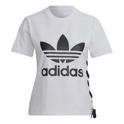 Adidas Originals (wmns) Adidas Always Original Trefoil T-shirt 'white Black'