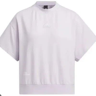 Adidas Originals (wmns) Adidas Lounge T-shirt Asia Sizing 'purple'