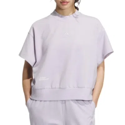 Adidas Originals (wmns) Adidas Lounge T-shirt Asia Sizing 'purple'