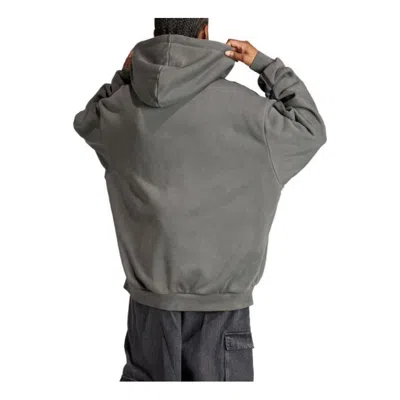 Adidas Originals (wmns) Adidas Adilenium Oversized Full-zip Hoodie 'grey' In Multi