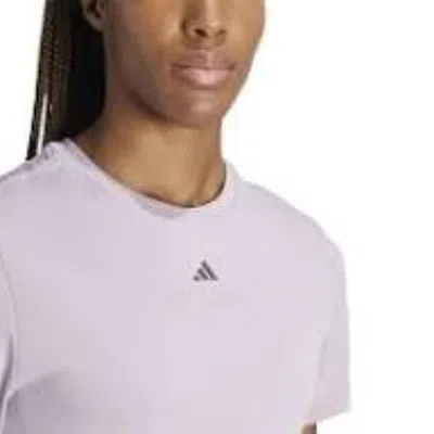 Adidas Originals (wmns) Adidas Designed For Training Heat.rdy Hiit T-shirt Asia Sizing 'purple'