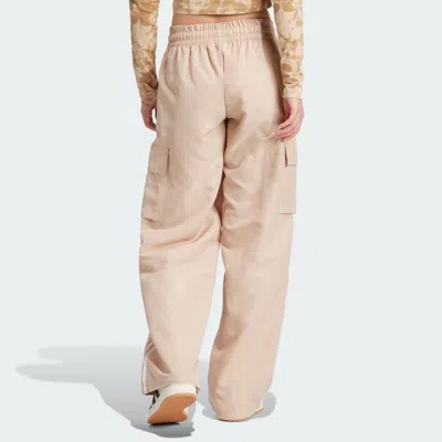 Adidas Originals (wmns)  Adicolor Cargo Tracksuit Bottoms Asia Sizing 'beige' In Neutral