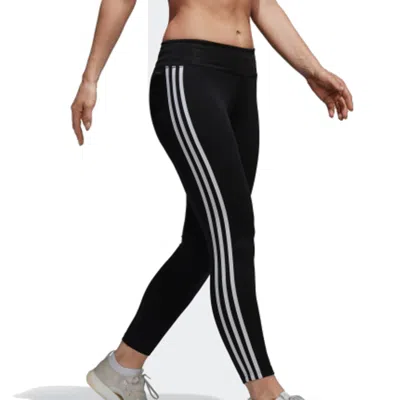 Adidas Originals (wmns) Adidas Design 2 Move Climalite 3-stripes 7/8 Tights Asia Sizing 'black'