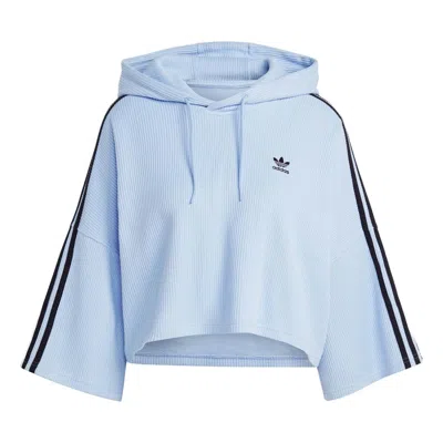 Adidas Originals (wmns) Adidas Cropped Hoodies 'blue'