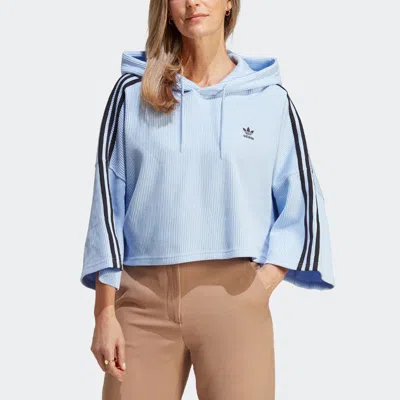 Adidas Originals (wmns) Adidas Cropped Hoodies 'blue'