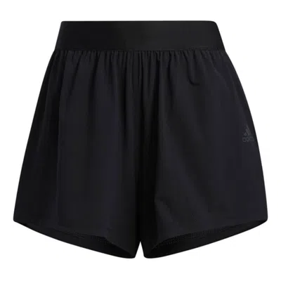 Adidas Originals (wmns) Adidas Heat.rdy Sports Gym Running Training Shorts Black In Blue