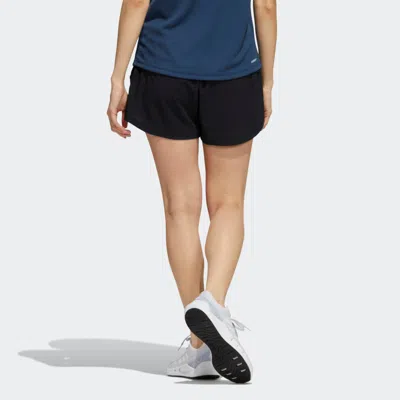 Adidas Originals (wmns) Adidas Heat.rdy Sports Gym Running Training Shorts Black In Blue