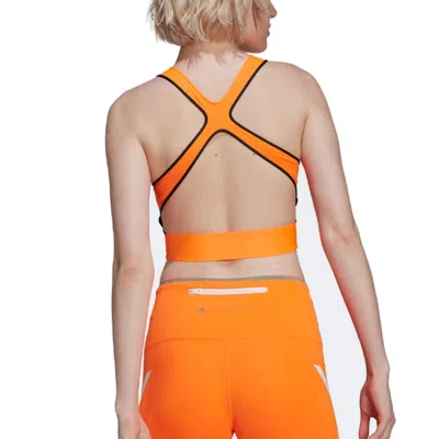 Adidas Originals (wmns) Adidas By Stella Mccartney Truepace Running Crop Top 'orange'