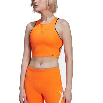 Adidas Originals (wmns) Adidas By Stella Mccartney Truepace Running Crop Top 'orange'