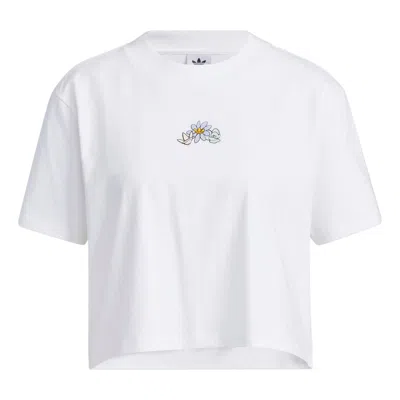 Adidas Originals (wmns) Adidas Summer T-shirt Asia Sizing 'white'