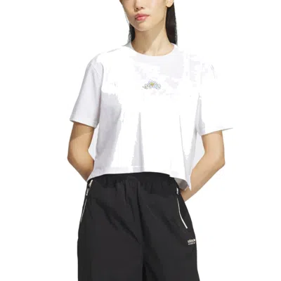 Adidas Originals (wmns) Adidas Summer T-shirt Asia Sizing 'white'