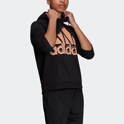 Adidas Originals (wmns) Adidas X Lego Crossover W Big Hd Large Logo Printing Sports Hoodie Autumn Black