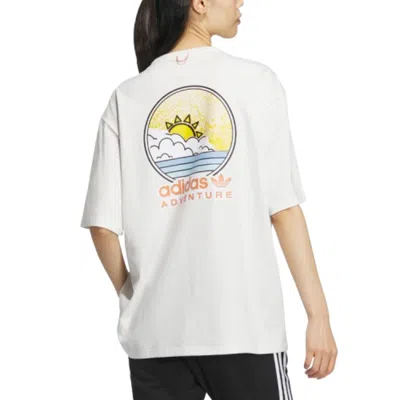 Adidas Originals (wmns) Adidas Adventure T-shirt 'white'