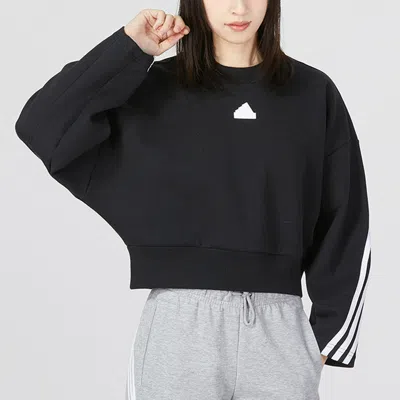 Adidas Originals (wmns) Adidas Future Icons 3-stripes Sweatshirt 'black'