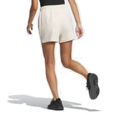Adidas Originals (wmns) Adidas Lounge Knit Shorts Asia Sizing 'beige' In Multi
