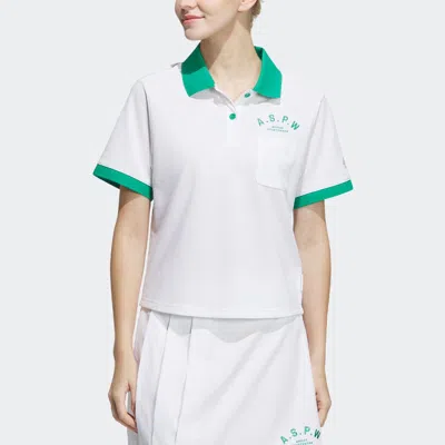 Adidas Originals (wmns) Adidas Verbiage Polo Shirt 'white'