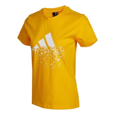 Adidas Originals (wmns) Adidas Must Haves Badge Of Sport T-shirt 'yellow'