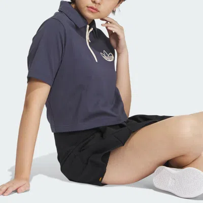 Adidas Originals (wmns)  Sportswear Polo Shirt 'blue'