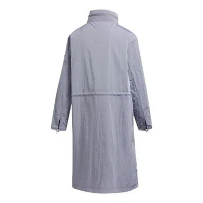 Adidas Originals (wmns) Adidas Woven Travel Jacket 'grey' In Gray