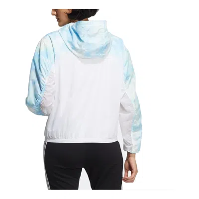 Adidas Originals (wmns) Adidas Met Aop Windbreaker 'blue'