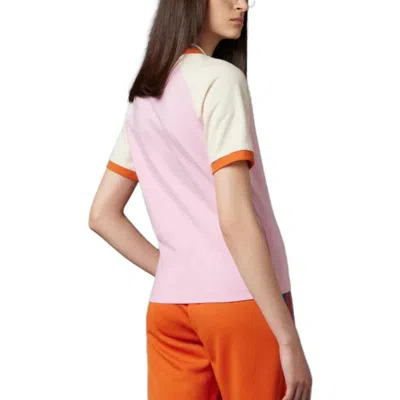 Adidas Originals (wmns)  Adicolor 70s V-neck Cali T-shirt 'true Pink'