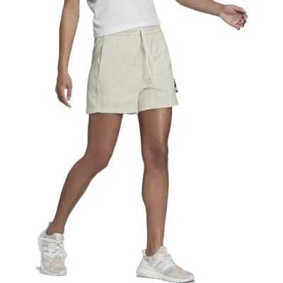 Adidas Originals (wmns) Adidas Sportswear Studio Lounge Shorts 'beige' In Neutral