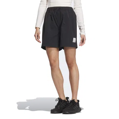 Adidas Originals (wmns) Adidas Graphic Woven Shorts 'black' | ModeSens