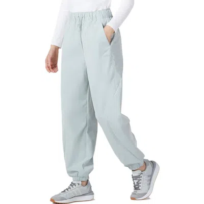 Adidas Originals (wmns) Adidas City Escape Woven Pants 'blue' In Gray