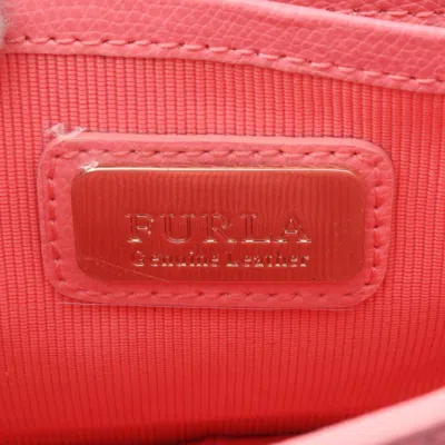 Pre-owned Furla Pink Leather Shoulder Bag ()