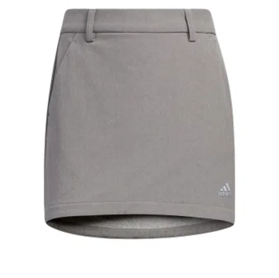 Adidas Originals (wmns) Adidas Stretch Brushed Skirt 'grey' In Gray