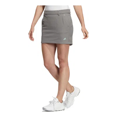 Adidas Originals (wmns) Adidas Stretch Brushed Skirt 'grey' In Gray