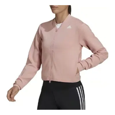 Adidas Originals (wmns) Adidas Versatile Track Jacket 'pink' In Multi