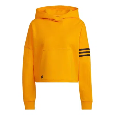 Adidas Originals (wmns) Adidas Adicolor Neuclassics Hoodie 'yellow'