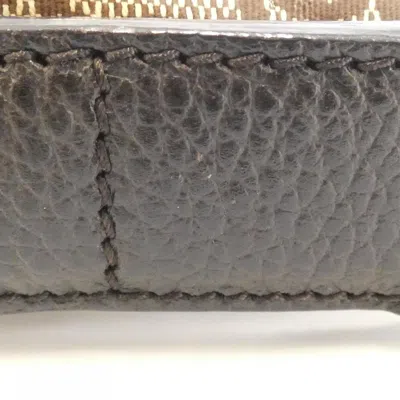 Pre-owned Gucci Beige Brown Gg Crystal Shoulder Bag () In Multi