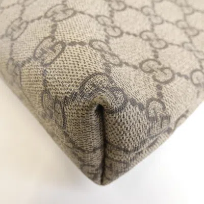 Pre-owned Gucci Beige Brown Gg Supreme Shoulder Bag () In Multi