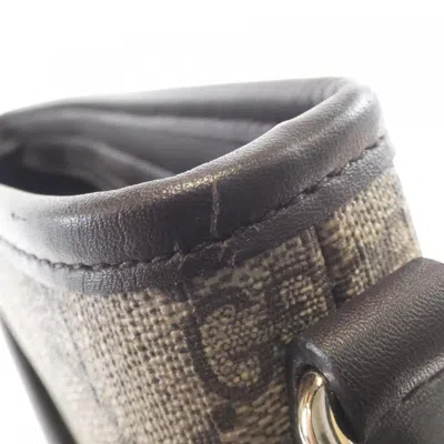 Pre-owned Gucci Beige Brown Gg Supreme Shoulder Bag () In Multi