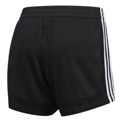 Adidas Originals (wmns) Adidas 3-stripes 5-inch Mesh Shorts 'black White'