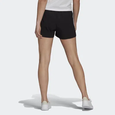 Adidas Originals (wmns) Adidas W 3s Wv Sho Training Sports Stripe Woven Shorts Black
