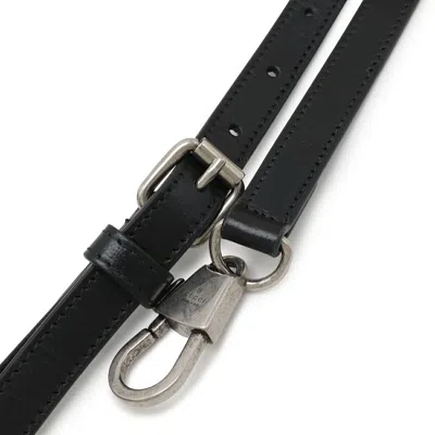 Pre-owned Gucci Black Gray Gg Supreme Leather Pouch Shoulder Bag () In Multi