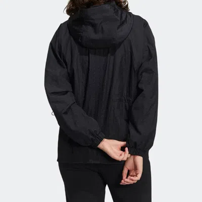 Adidas Originals (wmns) Adidas Neo Woven Hooded Training Windbreaker Jackets 'black'