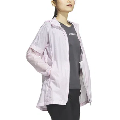 Adidas Originals (wmns) Adidas Terrex Windbreaker Jackets 'pink'