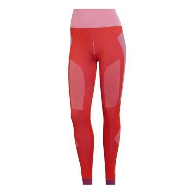 Adidas Originals (wmns) Adidas By Stella Mccartney Truestrength Training Leggings 'red'