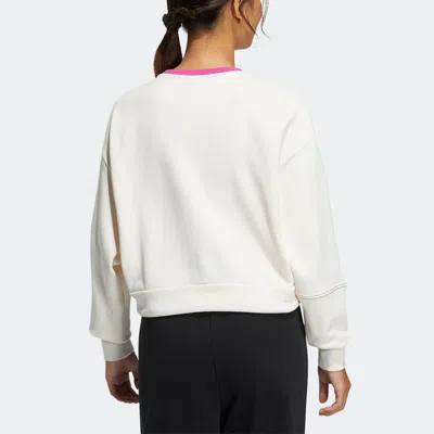 Adidas Originals (wmns) Adidas Neo Cesp Sweatshirts 'white' In Multi