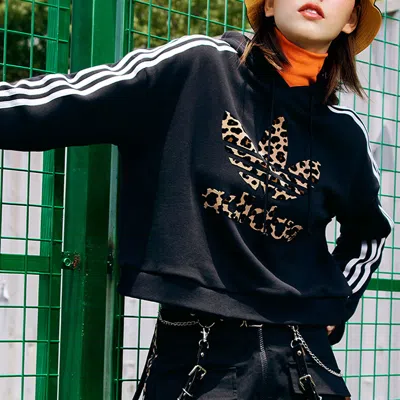 Adidas Originals (wmns) Adidas Atmos Crazy Animal Ii Jacket 'black Yellow'