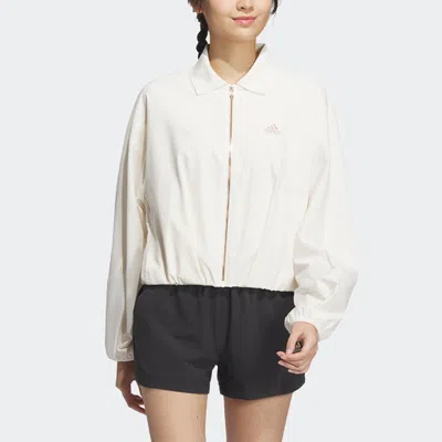 Adidas Originals (wmns) Adidas Future Of Tech Shirt Jackets 'white' In White