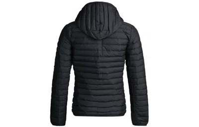 Adidas Originals (wmns) Adidas Varilite Soft Hooded Jacket 'carbon' In Blue