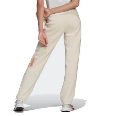 Adidas Originals (wmns) Adidas Woven Pants 'white' In Gray