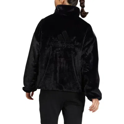 Adidas Originals (wmns) Adidas Met Fur Jacket T1 'black'